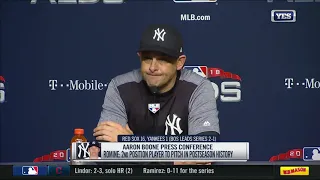 Aaron Boone on the Yankees 16-1 loss to Boston