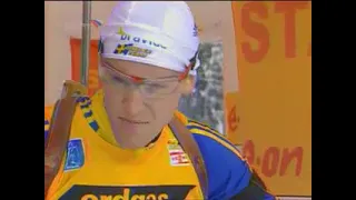 биатлон кубок мира 2005-2006 5 этап Рупольдинг спринт мужчины