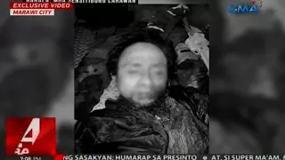 Aktwal na pag rekober sa bangkay nina Isnilon Hapilon at Omar Maute