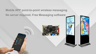 Digital signage Android controller Wi-Fi Mobile App control ledart