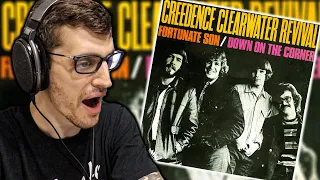 MY FIRST TIME Hearing CREEDENCE CLEARWATER REVIVAL - "Fortunate Son" (REACTION)