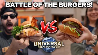 Battle for the BEST Burger at Universal Orlando!
