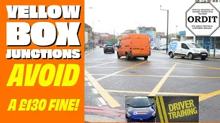 How To Deal With Yellow Box Junctions? Avoid A £130 Fine (2-Minute Tutorial) | DriverTrainingLtd.com