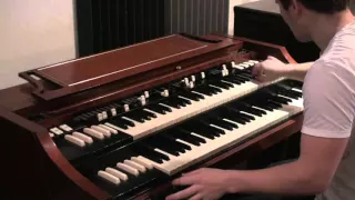 Hammond A100 (B3) Funk Jam Improv with Leslie