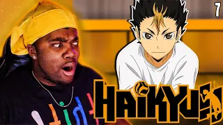 THE GUARDIAN DEITY ?! | College Athlete REACTS to Haikyuu Episode 7