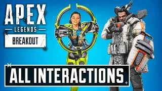 Apex Legends Season 20 All Interactions Voice Lines