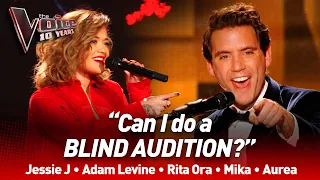 Coaches giving the Blind Auditions a try on The Voice | The Voice 10 Years | ENG subs