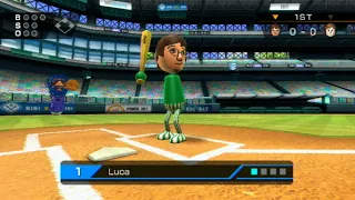 Wii Sports Baseball (Luca VS Pierre)