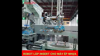 Ứng dụng Robot linear Topstar cho giải pháp tự động cấp và gắn insert trên khuôn ép nhựa