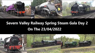 (4K) Severn Valley Railway Spring Steam Gala Day 2 On The 23/04/2022