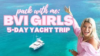 Pack with Me: 5-Day BVI Trip || How I Packed for my Caribbean Vacation