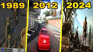 Evolution Of Open World+Driving Games 1989-2024