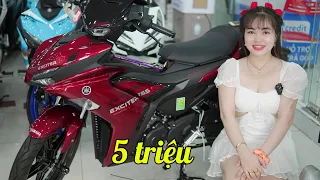 " 5 triệu " Báo giá xe Yamaha Exciter 155 VVA 2024