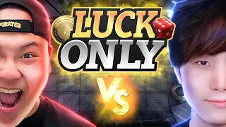 #1 COIN vs #1 DICE - TeamSamuraiX1 vs @Sykkuno - The ALL LUCK Deck Duel In Yu-Gi-Oh Master Duel!