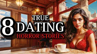 8 TRUE Haunting Dating Horror Stories VII | (#scarystories) Ambient Fireplace