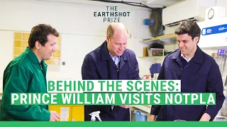 Go Behind-the-Scenes at Prince William's Visit to Notpla HQ... with Sam Bentley!