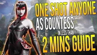 How to ONE SHOT ANYONE in Paragon as COUNTESS in less than 2 mins (GUIDE)