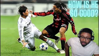 American's First Reaction to Ronaldinho - Football's Greatest Entertainment