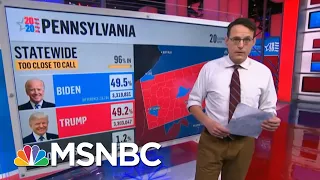 Trump Loses More Ground In Do-Or-Die Penn., MSNBC's Kornacki Reports On MSNBC | MSNBC