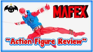Medicom Mafex Scarlet Spider Spider-Man action figure review.