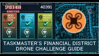 Taskmaster Financial District Drone Challenge Tokens Guide | Spider Man Remastered