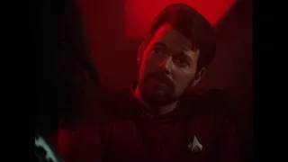 Star Trek TNG -- Riker Bonds With a Klingon Crew (Part 1 of 2)