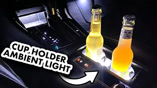 VW Golf MK7 (5G): cup holder ambient light coding & wiring