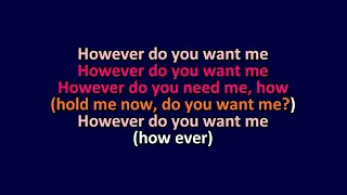 Soul II Soul - Back to Life (However Do You Want Me) - Karaoke Instrumental Lyrics - ObsKure