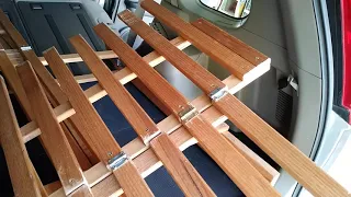 Building a bed in a Nissan Xtrail