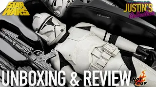 Hot Toys Clone Trooper Star Wars Attack of the Clones Unboxing & Review