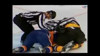 Hockeyfighters.cz  Ty Wishart vs Kevan Miller.wmv