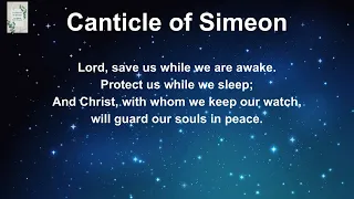 Canticle of Simeon (with Lyrics)