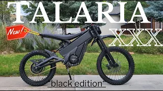 NEW! Talaria XXX "black edition" BEST VALUE EBIKE?!