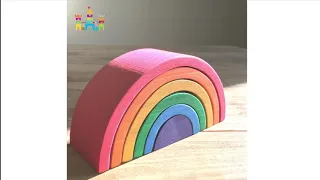 Small Wooden Rainbow