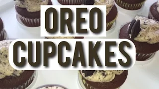 Oreo Cupcakes from scratch!