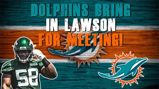 Miami Dolphins Bring Carl Lawson For A Visit! | More On Tua's Contract!