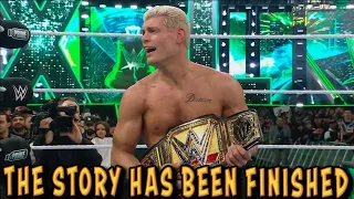 CODY RHODES FINISHED HIS STORY