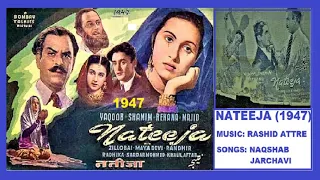 1947-NATEEJA-03-Zohra Bai-Unhen bhi raaz e ulfat ki-NaqshabJ-RashidAttre