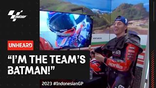Post-race reaction from the Top 3 feat. BatMav! 🦇 | 2023 #IndonesianGP