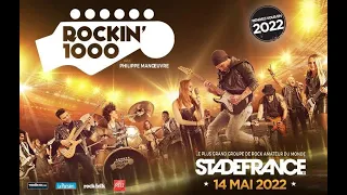 Rockin'1000 - Stade De France - 14 mai 2022 - Guitar Right focus