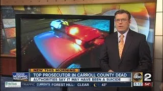 Longtime Carroll County State's Attorney found dead in presumed suicide