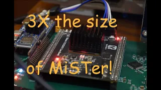 Running #MiSTeX on a Kintex 325T - 3X the size of MiSTer! - For $167!