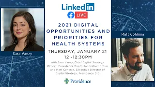 2021 Digital Opportunities and Priorities for Health Systems