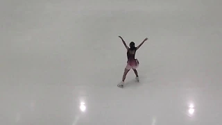 GP-Helsinki 2018 Kaori SAKAMOTO (SP: "From My First Moment" by Charlotte Church)