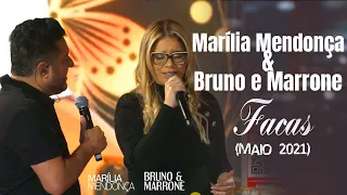MARÍLIA MENDONÇA E BRUNO E MARRONE - FACAS (LIVE CACHAÇA CABARÉ 4) - 29/05/2021 AO VIVO HD