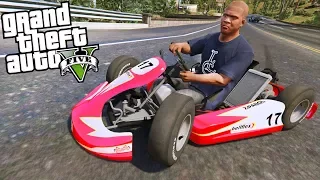 GO KART DA CORSA Su GTA 5 ita - SCENDIAMO IN PISTA Con IL GO KART! - KARTODROMO Su GTA 5 ita!