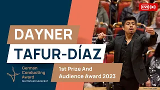 German Conducting Award 2023 - Dayner Tafur-Díaz, 1st Prize