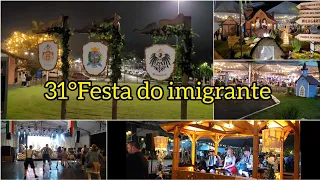 31°Festa do imigrante imigrante em Timbó, a maior festa das tradições Alemã e italiana de SC.
