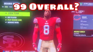 Madden 23 Face Of The Franchise And Franchise 99 Overall Glitch!!!