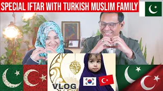 Special Iftar with Turkish Muslim family |Pakistani Reaction | Subtitles